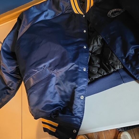 KING LOUIE Louisville UAW Assembly Plant Company Blue Vintage Jacket Sz 3XL - Picture 7 of 13